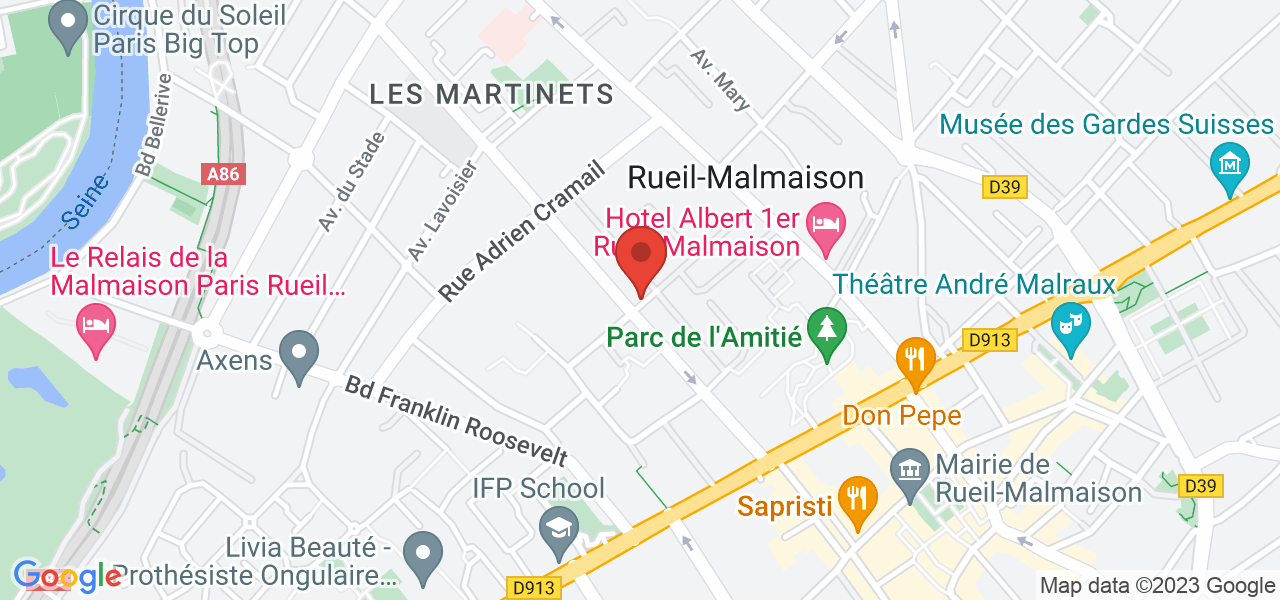 16 Av. des Chateaupieds, 92500 Rueil-Malmaison, France