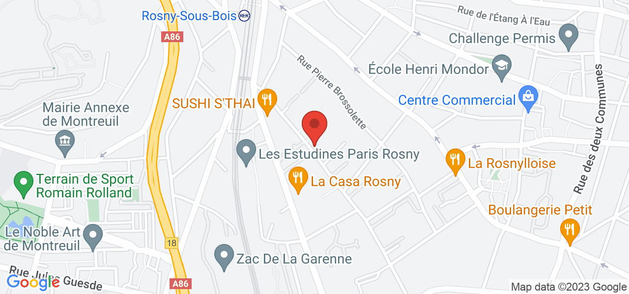 69 Rue Victor Hugo, 93110 Rosny-sous-Bois, France