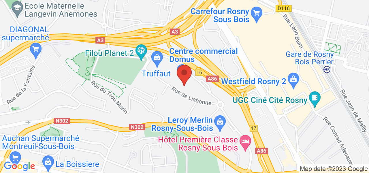 19 Rue des Cerisiers, 93110 Rosny-sous-Bois, France