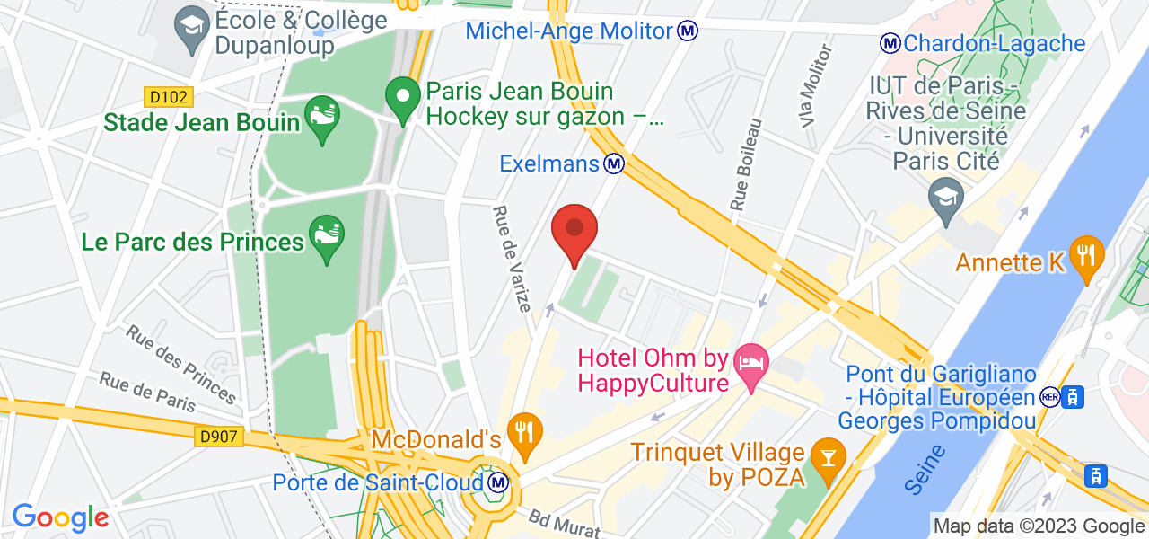 83 Rue Michel Ange, 75016 Paris