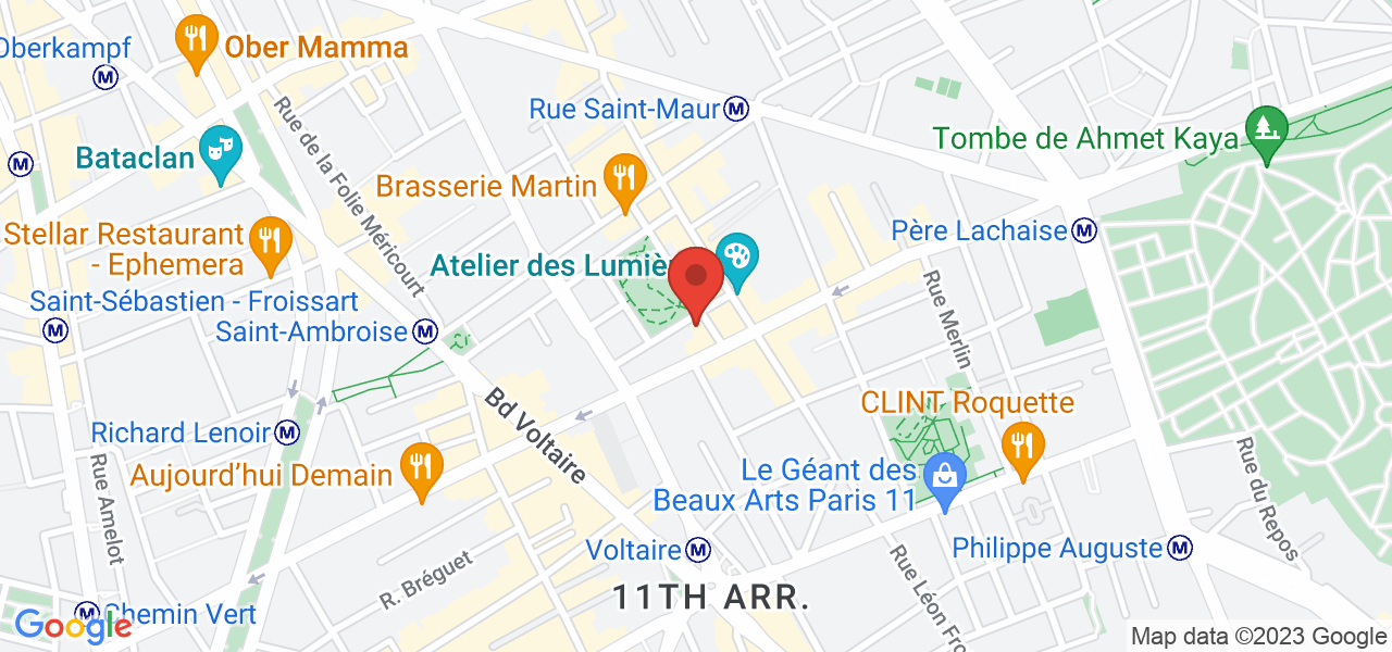 20 Rue Rochebrune, 75011 Paris