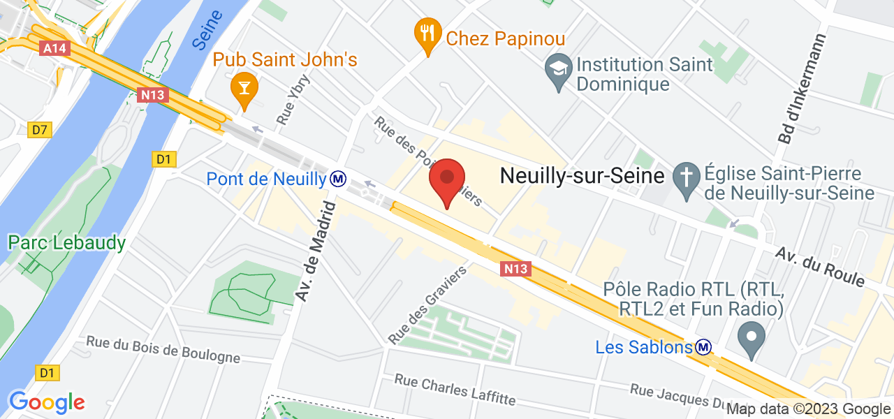 144 Av. Charles de Gaulle, 92200 Neuilly-sur-Seine