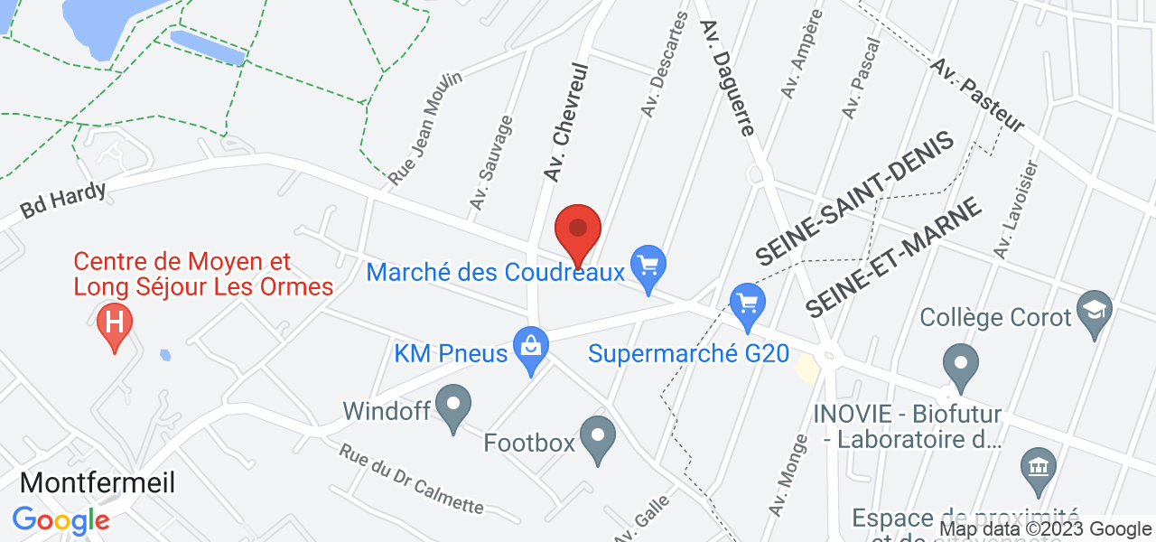 74 Av. des sciences, 93370 Montfermeil, France