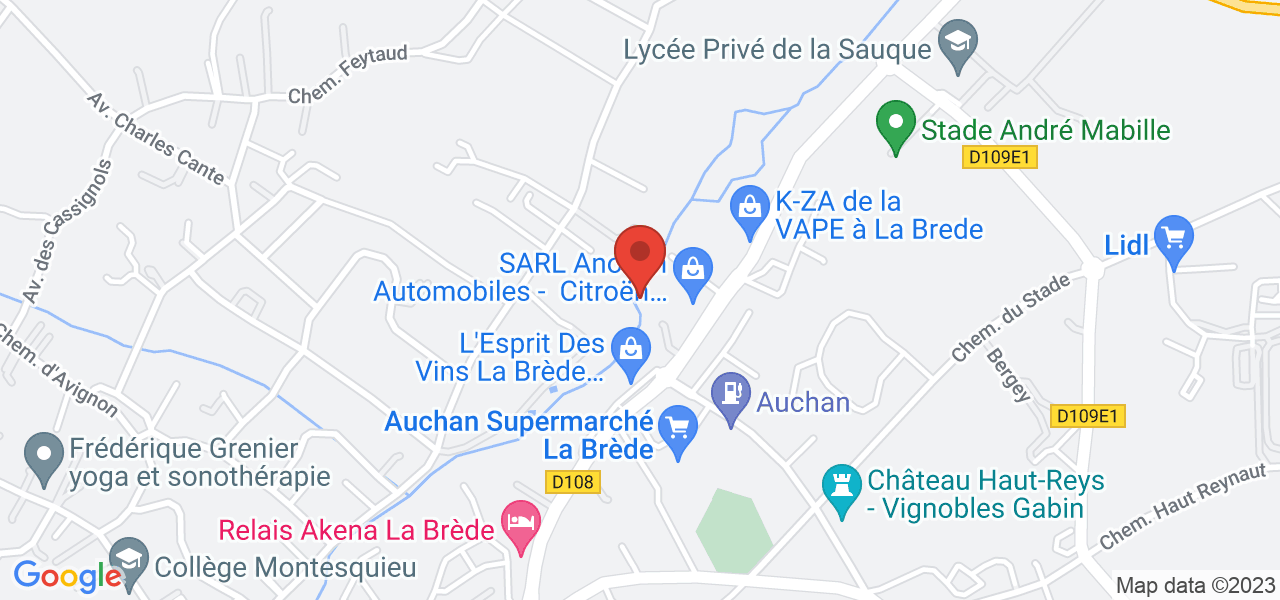 92 Av. du Général de Gaulle, 33650 La Brède, France