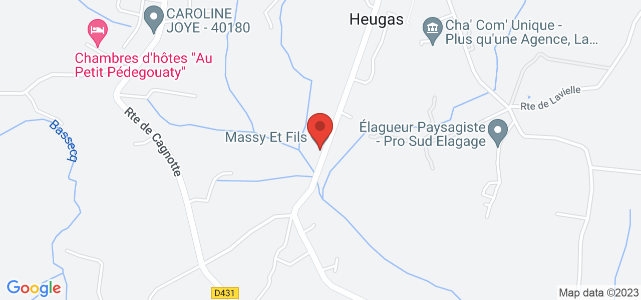 620 Rte de Pouillon, 40180 Heugas, France