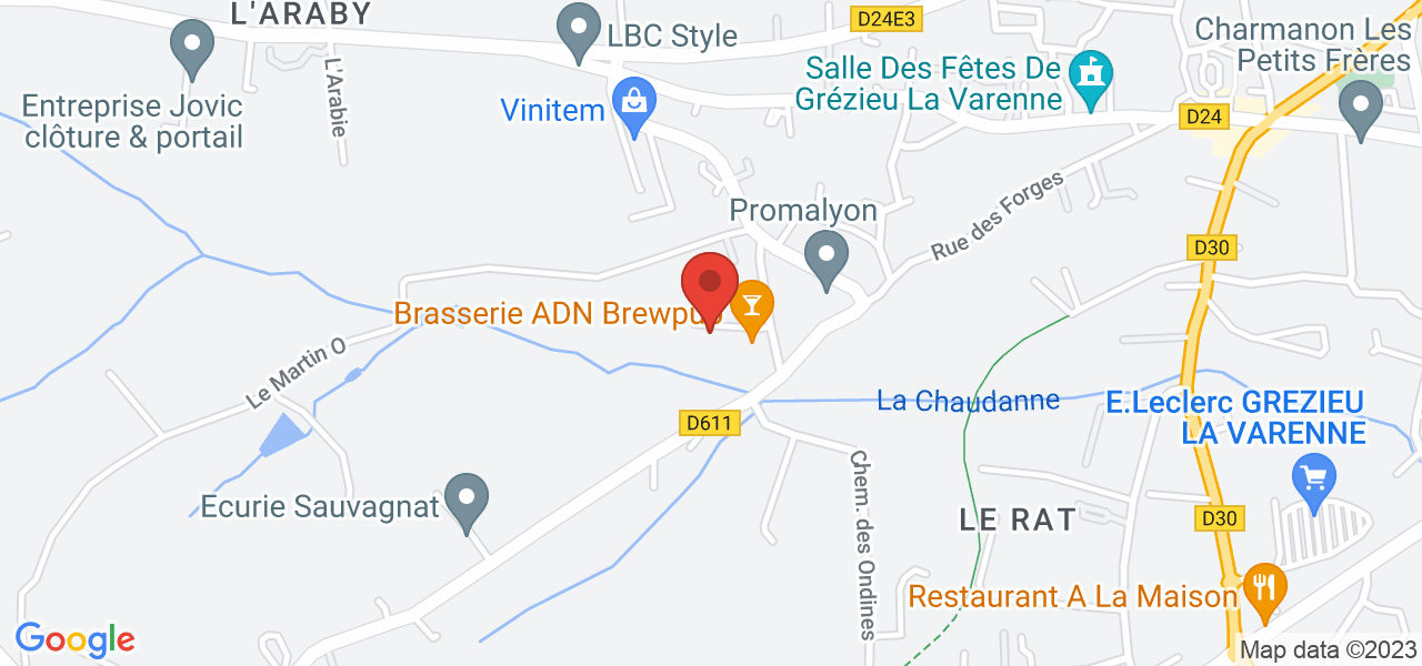 Zone Artisanale Ferrières, Rue de la Chaudanne, 69290 Grézieu-la-Varenne