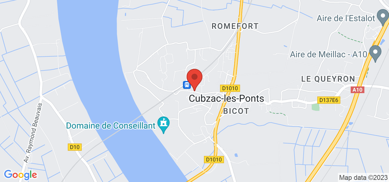 35 Rue de la Gare, 33240 Cubzac-les-Ponts, France