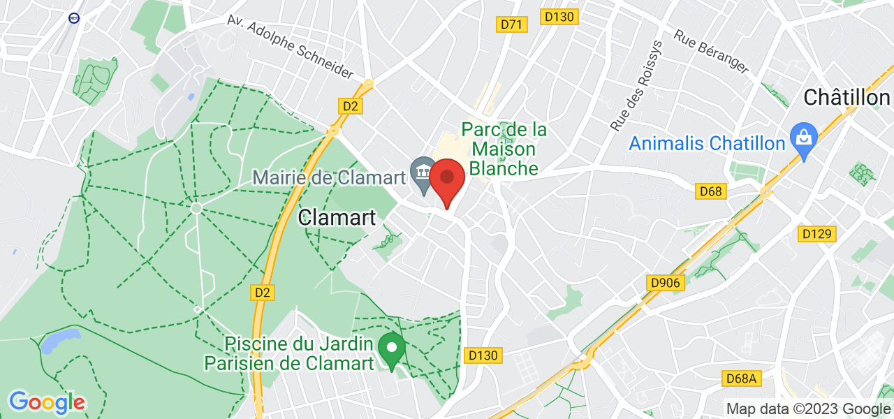 1 Bis Rue Pierre et Marie Curie, 92140 Clamart, France