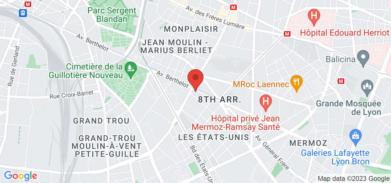 320 Av. Berthelot, 69008 Lyon, France