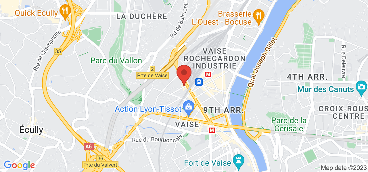 2 Rue de la Gare, 69009 Lyon