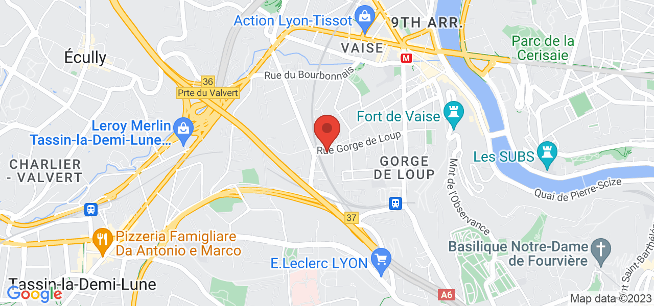 87 Rue Gorge de Loup, 69009 Lyon, France