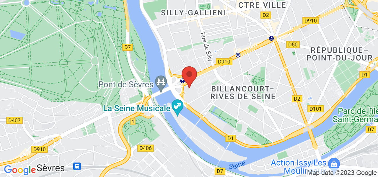 204 Rond-Point du Pont De Sèvres, 92100 Boulogne-Billancourt, France