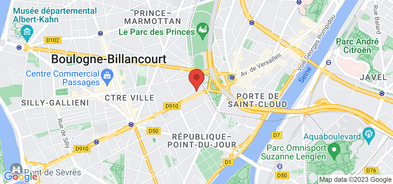 1 Rue Henri Martin, 92100 Boulogne-Billancourt, France