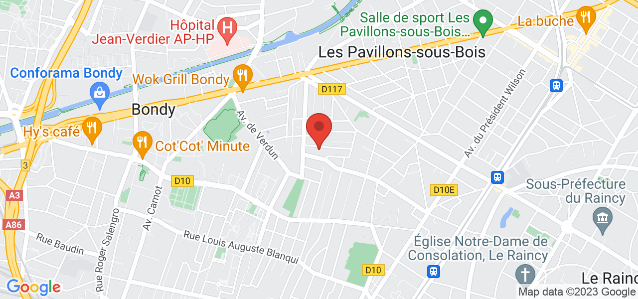 16 All. Raspail, 93140 Bondy, France