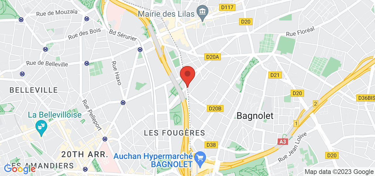 74 Rue de Noisy-le-Sec, 93170 Bagnolet, France