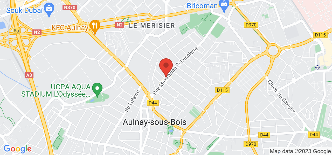 37 Rue Maximilien Robespierre, 93600 Aulnay-sous-Bois, France