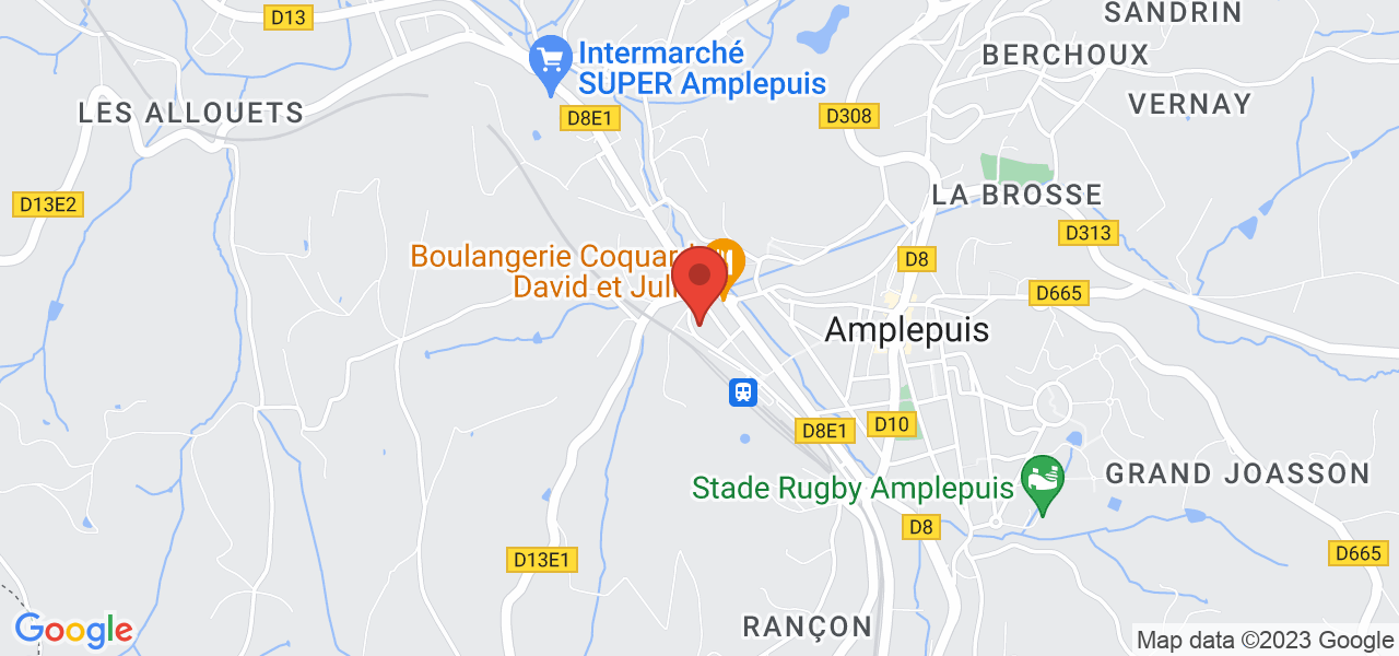 7 bis Av. de la Gare, 69550 Amplepuis, France