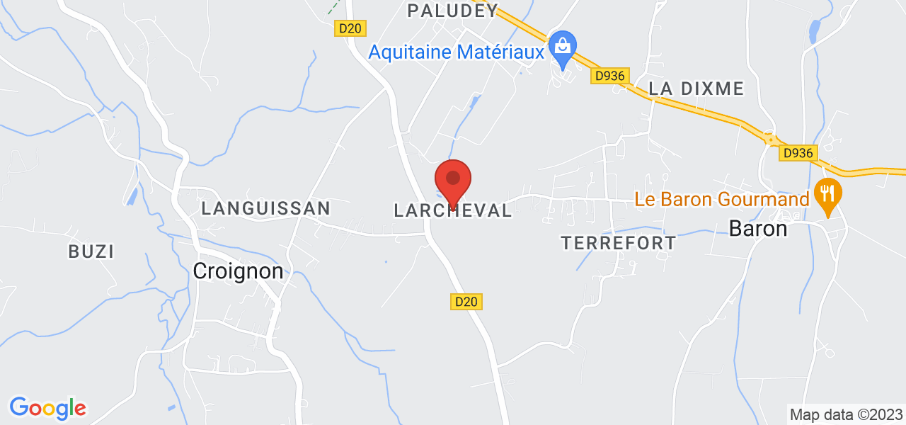 2 Rte de Larcheval, 33750 Baron, France