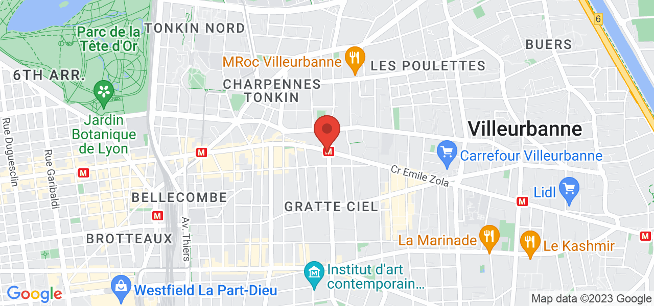 110 Cr Emile Zola, 69100 Villeurbanne, France