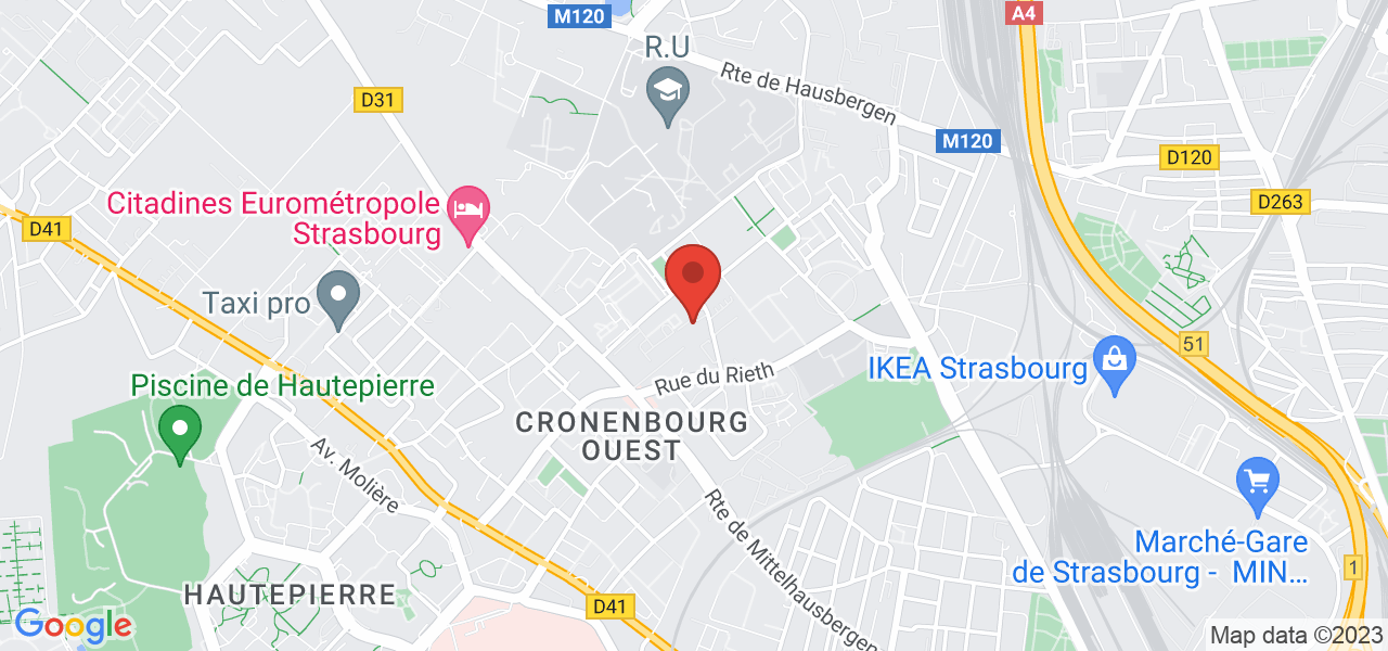 13 Rue Curie, 67200 Strasbourg, France