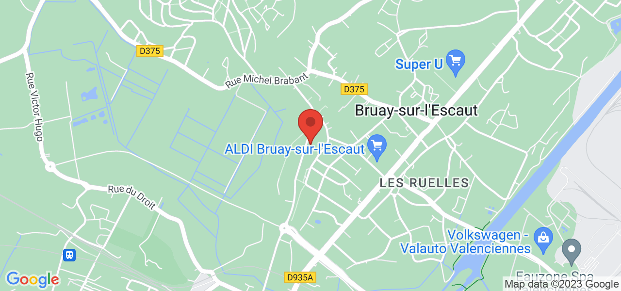 Rue des Bouleaux, 59860 Bruay-sur-l'Escaut, France