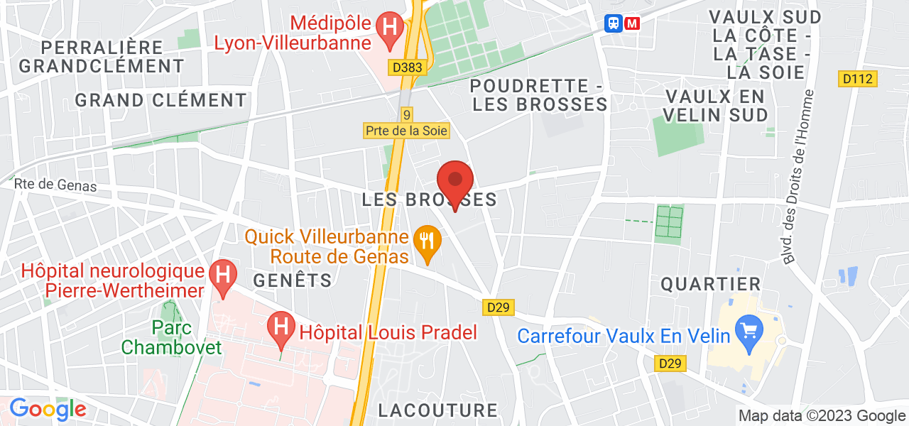 185 Rue Jean Voillot, 69100 Villeurbanne, France