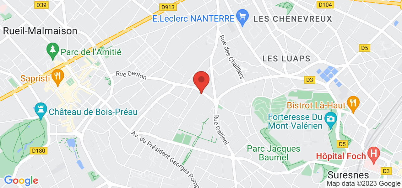 1 Rue Voltaire, 92500 Rueil-Malmaison, France