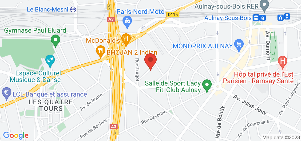 7 Rue de Mâcon, 93600 Aulnay-sous-Bois, France