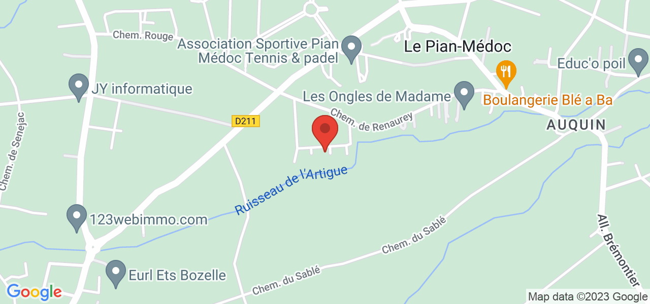 307 Sq. des Morilles, 33290 Le Pian-Médoc, France