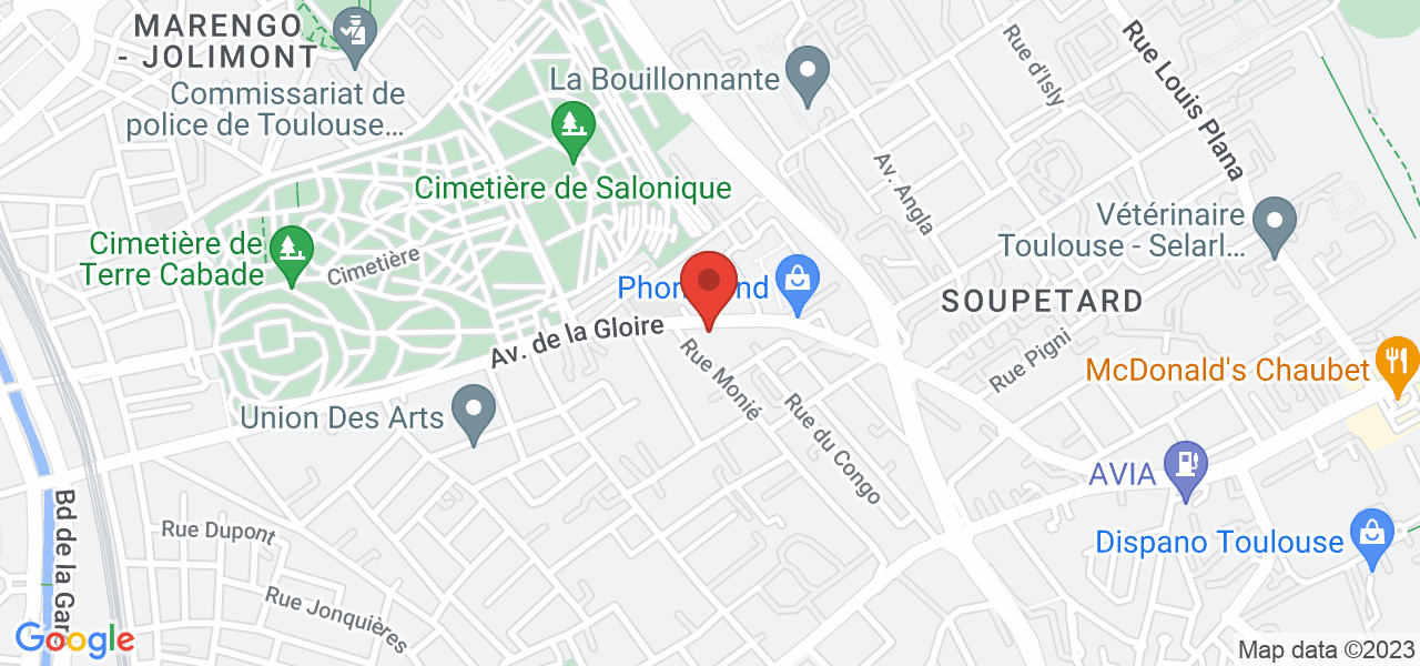 132 Av. de la Gloire, 31500 Toulouse, France