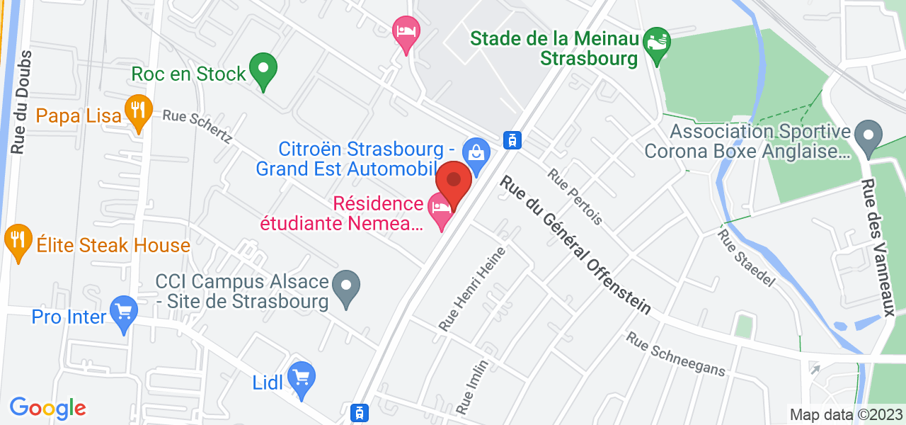 204 Av. de Colmar, 67100 Strasbourg, France